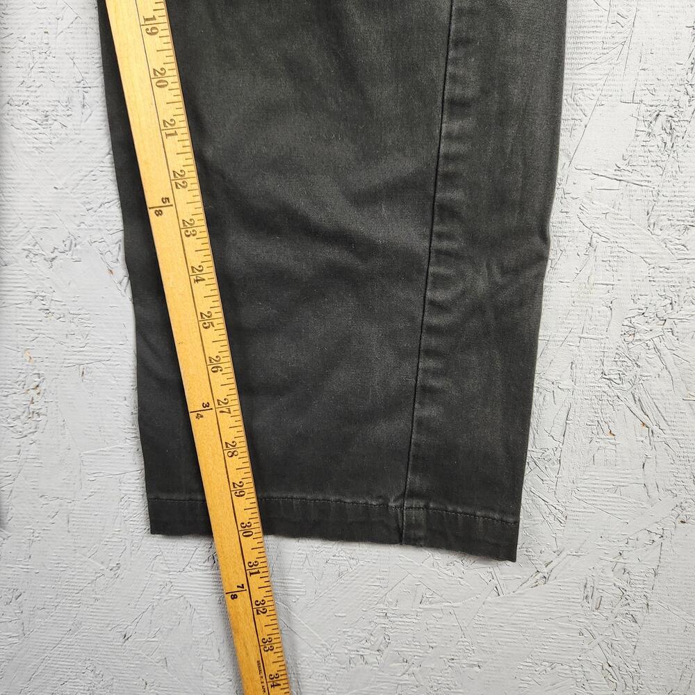 Lee Extreme Comfort Pants Mens 38x30 Black Stretch Chino Casual Straight Leg - Picture 6 of 12